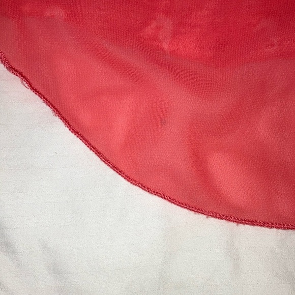 Coral Pink Tank Top with seahorse Print - Picture 12 of 15